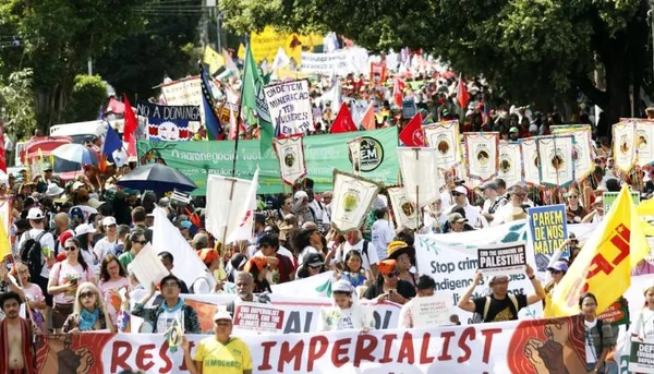 Marcha Global Indígena ocupa ruas de Belém e cobra respostas concretas na COP30