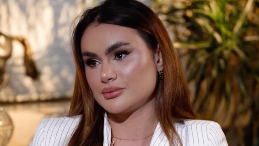 Natacha Horana, ex-bailarina do Domingão do Faustão.