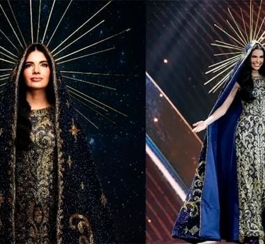 Imagem - Miss Universo 2025: Brasileira homenageia Nossa Senhora Aparecida em desfile de traje típico