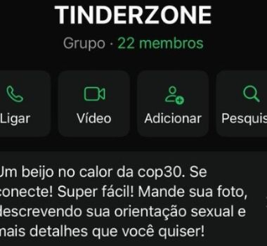 Imagem - Participantes da COP30 criam o ‘Tinder Zone’ para se conectarem informalmente