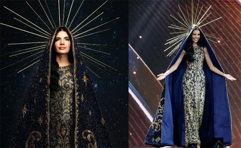 Imagem - Miss Universo 2025: Brasileira homenageia Nossa Senhora Aparecida em desfile de traje típico