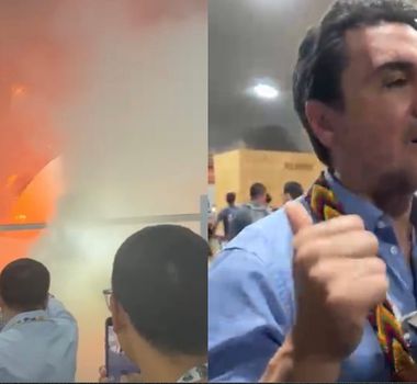 Imagem - Vídeo: ministro Celso Sabino conta como começou o incêndio na Blue Zone