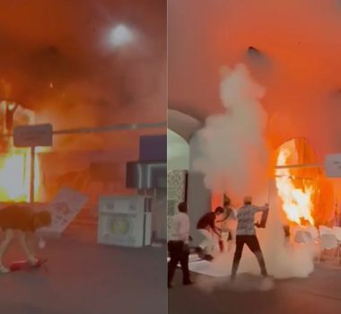 Imagem - Governador do Pará, Helder Barbalho, se pronuncia após incêndio na COP30