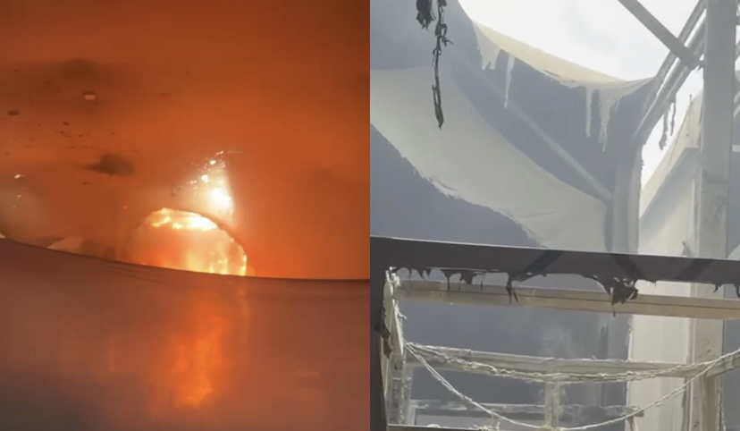 Ainda não há detalhes oficiais sobre a causa do incêndio

