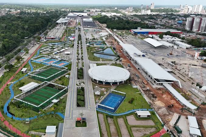 Green zone no parque da cidade