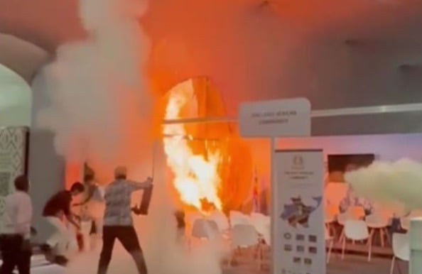 Imagem - Participantes atendidos após incêndio na COP30 são liberados