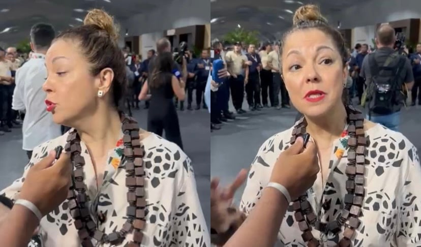 Imagem - Vídeo: Secretaria Ursula Vidal pede calma e combate a fake news após incêndio na COP30