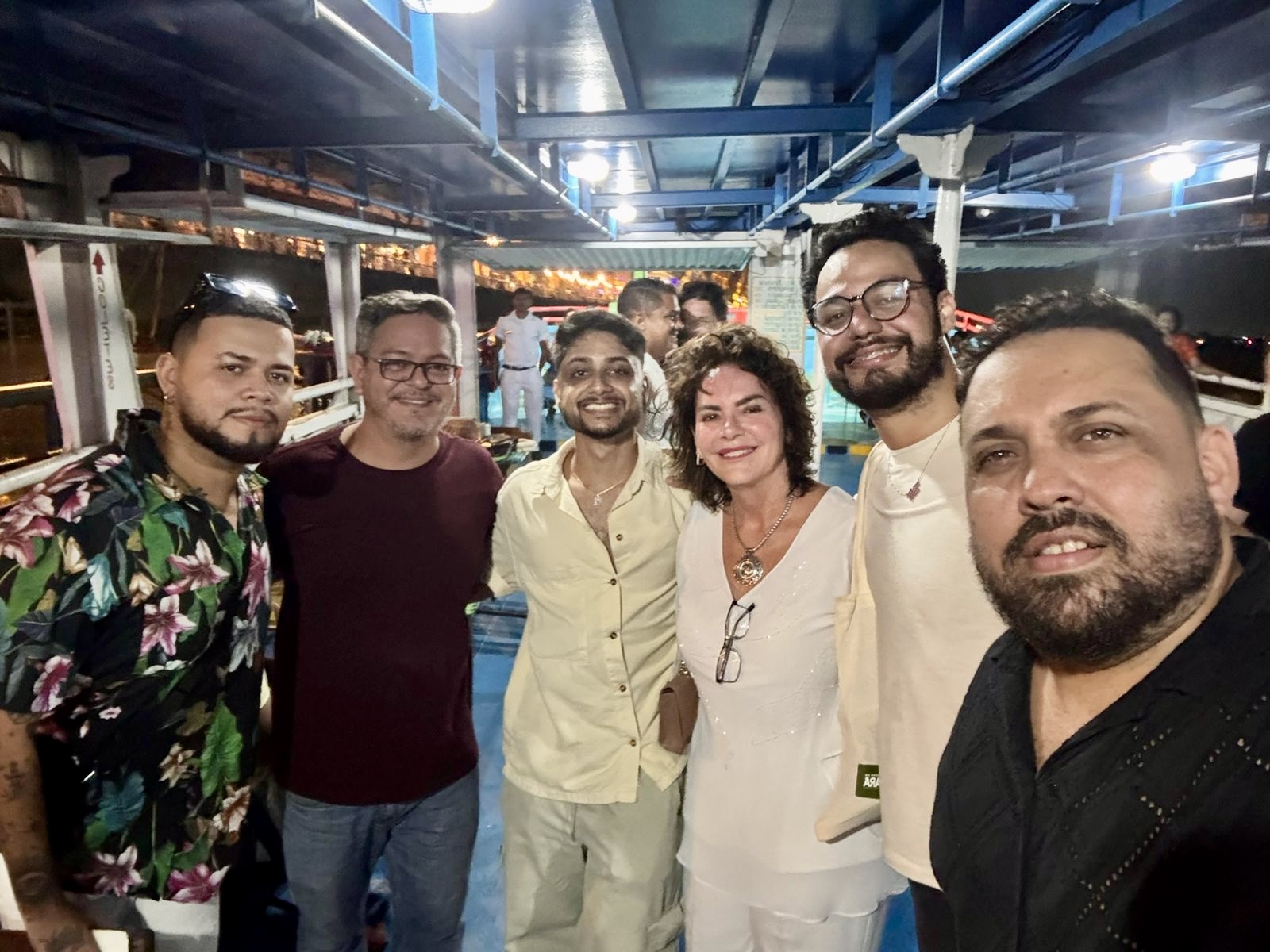 Tiana Menezes recebeu os jornalistas 