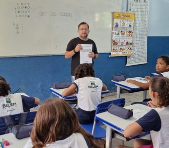 Imagem - Estudantes da Rede Municipal de Ensino retornam às aulas após a COP30 em Belém