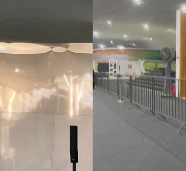 Imagem - Zona Azul amanhece com grades e lonas após Incêndio; assista