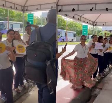 Imagem - COP30: Zona Azul retoma atividades após incêndio com recepção animada dos voluntários