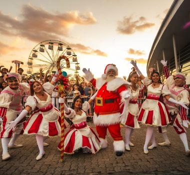 Imagem - Shopping de Belém celebra a magia do Natal com chegada do Papai Noel de helicóptero