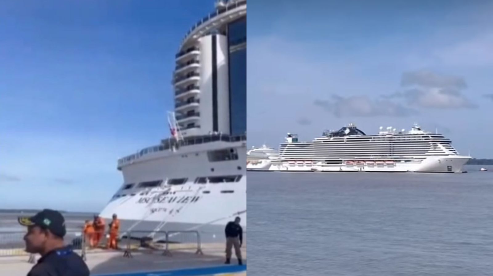 Imagem - Navios-hotel da COP30 deixam o Porto de Outeiro neste sábado