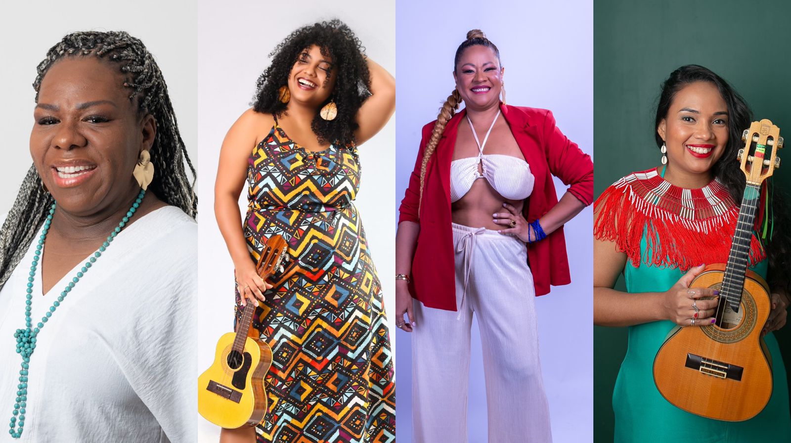 Em Belém, o evento é formado por cantoras, instrumentistas, técnicas e produtoras da cena do samba paraense. 