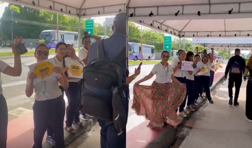 Imagem - COP30: Zona Azul retoma atividades após incêndio com recepção animada dos voluntários