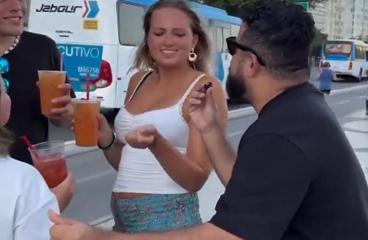 Vídeo repercutiu nas redes sociais -