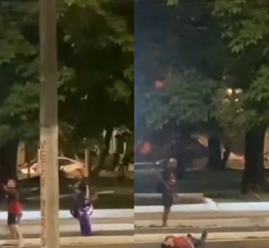 Imagem - Motorista é nocauteado após briga de trânsito em Ananindeua