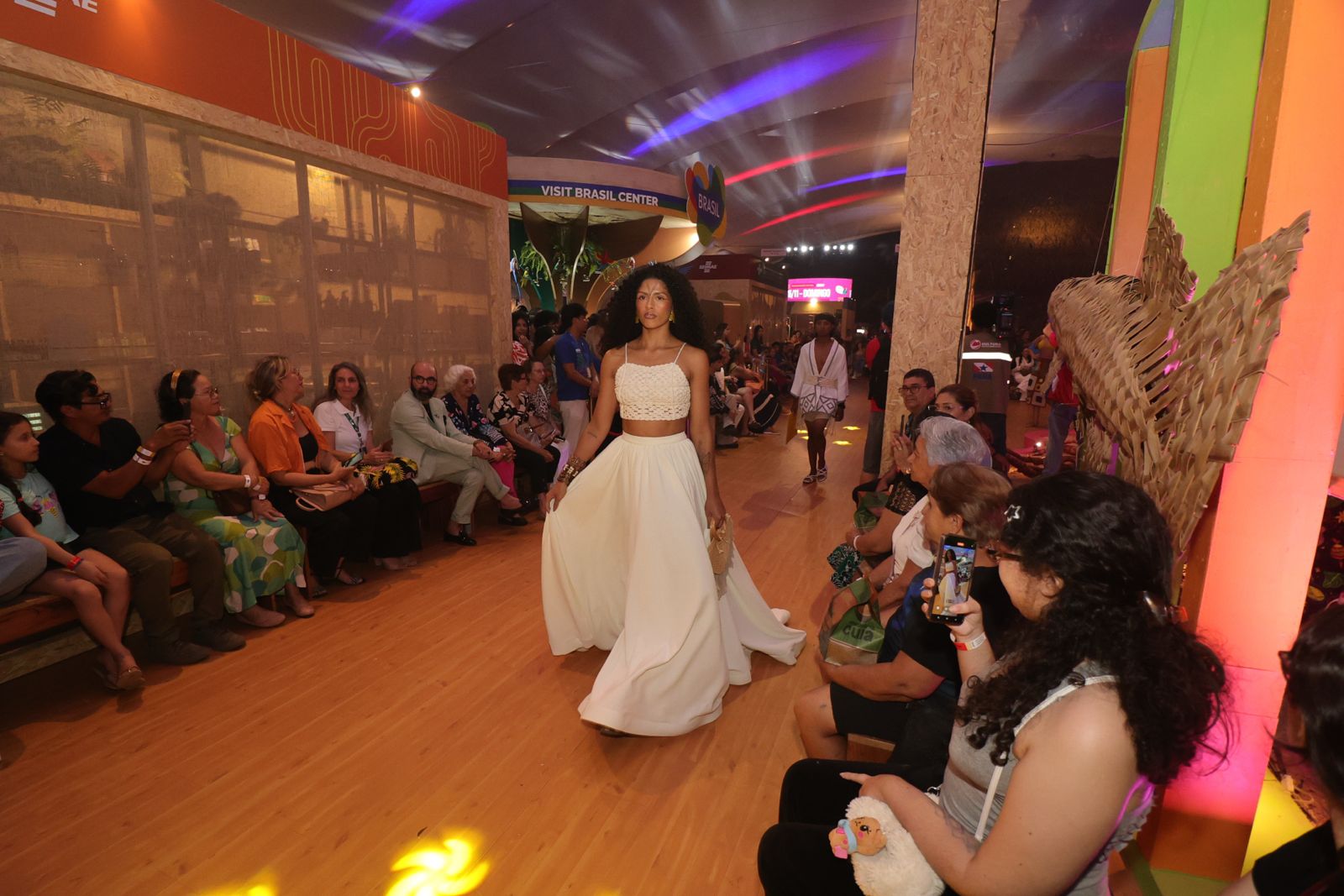 Desfile de moda marcou encerramento da En-Zone. 