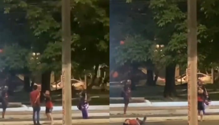 Imagem - Motorista é nocauteado após briga de trânsito em Ananindeua