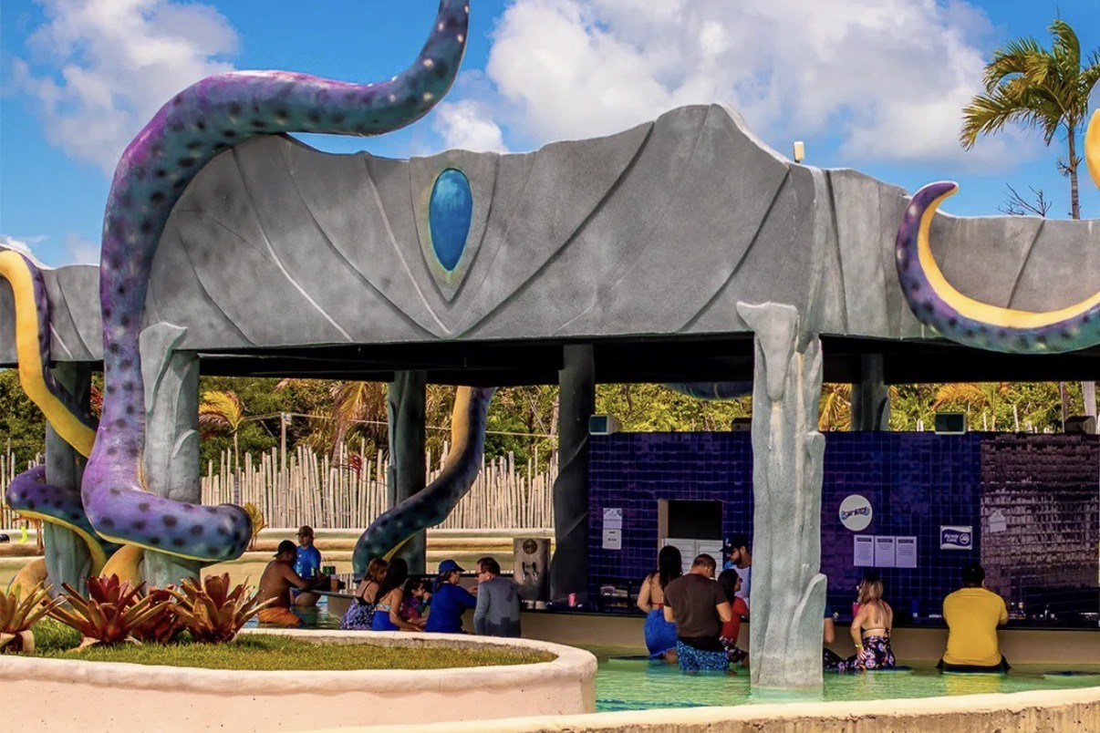 O Tormenta Bar, o bar do Aqualand