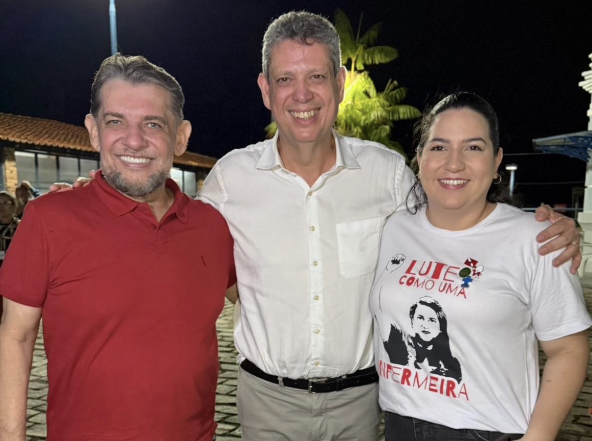 Osvaldo Carvalho, Dani Cruz e Marcio Macedo 