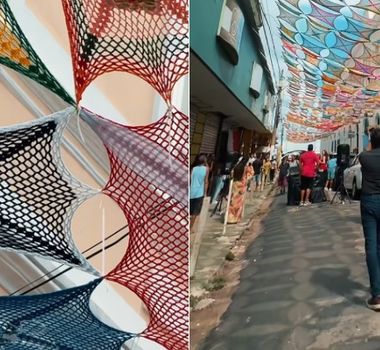 Imagem - Belém ganha teto de crochê no Ver-o-Peso