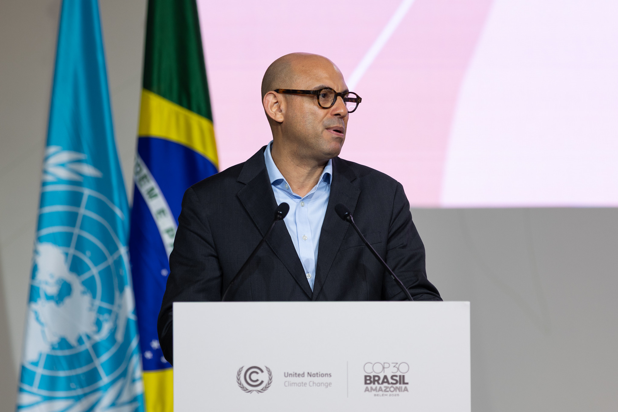 Simon Stiell, secretário executivo da ONU para Mudanças Climáticas