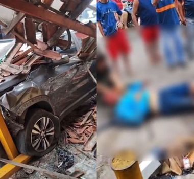 Imagem - Vídeo: homem é atropelado por carro no bairro Aguas Lindas, na Grande Belém