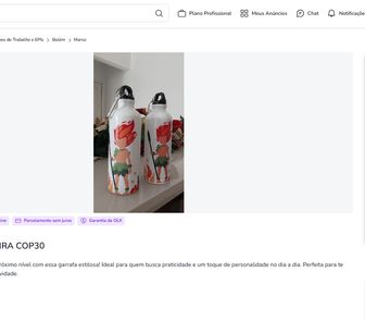 Imagem - Brindes da COP30 são vendidos na internet por até R$800