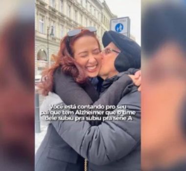 Imagem - Vídeo: filha conta acesso do Remo ao pai com Alzheimer emociona o Brasil