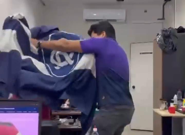 Vídeo rendeu boas risadas nas redes sociais -