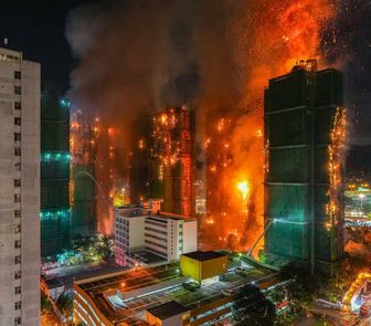 Imagem - Incêndio em Hong Kong: sobe para 44 o número de mortos e 3 pessoas são presas