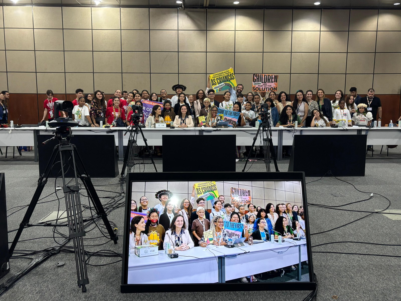 Conferência em Belém destaca a participação infantojuvenil e reforça direitos das novas gerações nas decisões climáticas globais