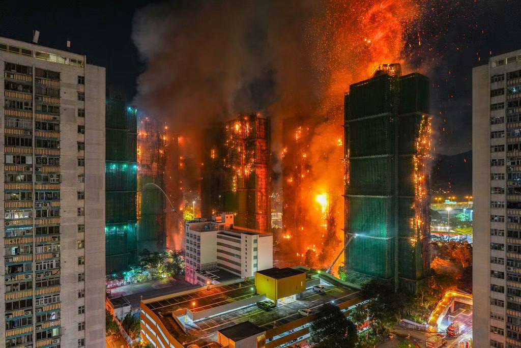 Incêndio em Hong Kong -