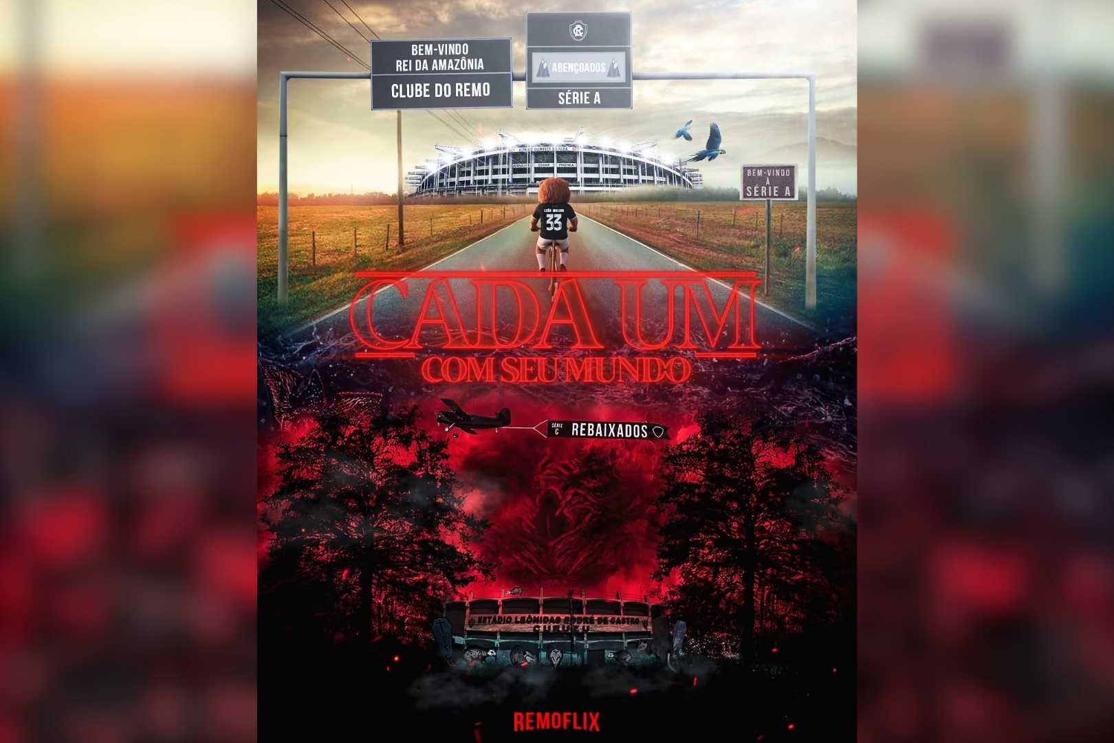 Imagem - No clima de Stranger Things, Remo zoa o Paysandu: 'rebaixados'