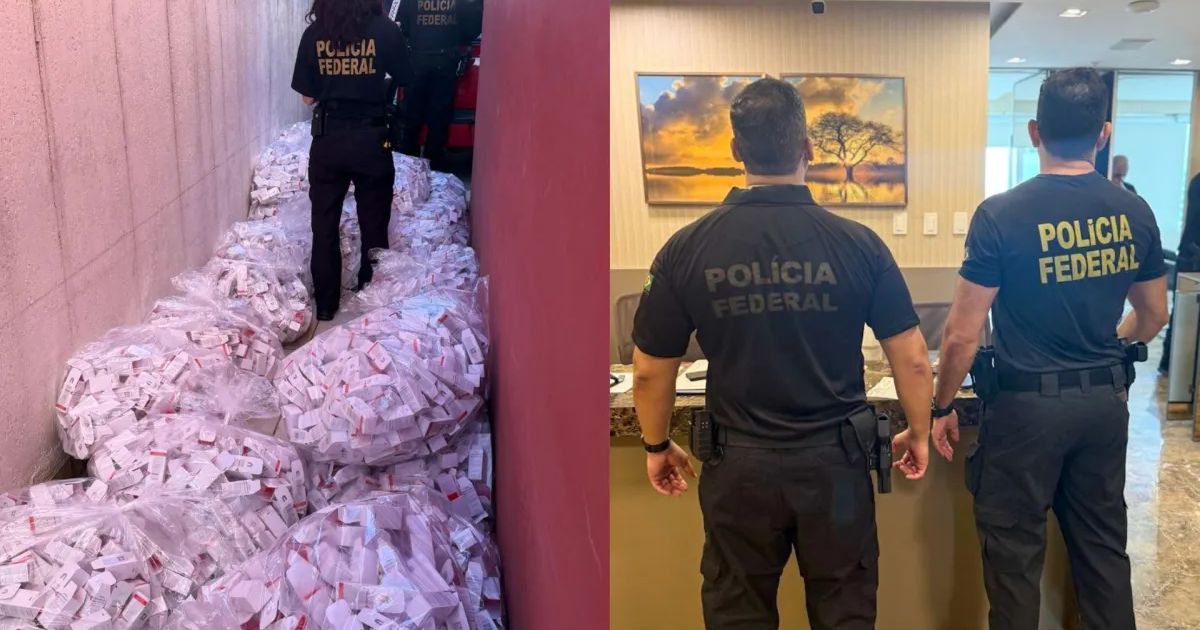 PF desmonta esquema que fabricava e vendia remédios injetáveis clandestinos usados para emagrecer