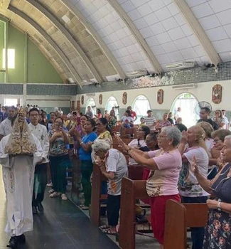 Imagem - A Imagem Peregrina de Nª Sª de Nazaré encerra ciclo 2025 com visitas às paróquias de Belém