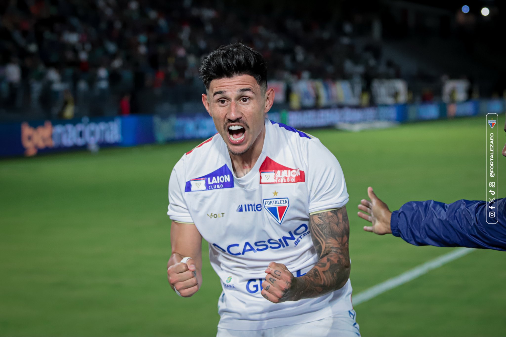 Bareiro marcou o gol da vitória do Leão do Pici - 