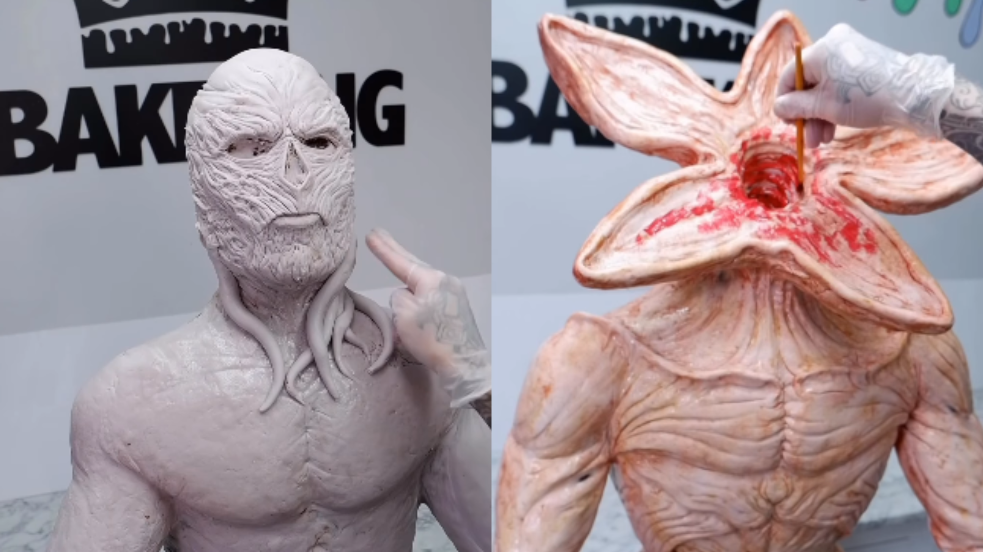 Imagem - Artista cria bolos hiper-realistas do Demogorgon e Vecna para celebrar Stranger Things 5