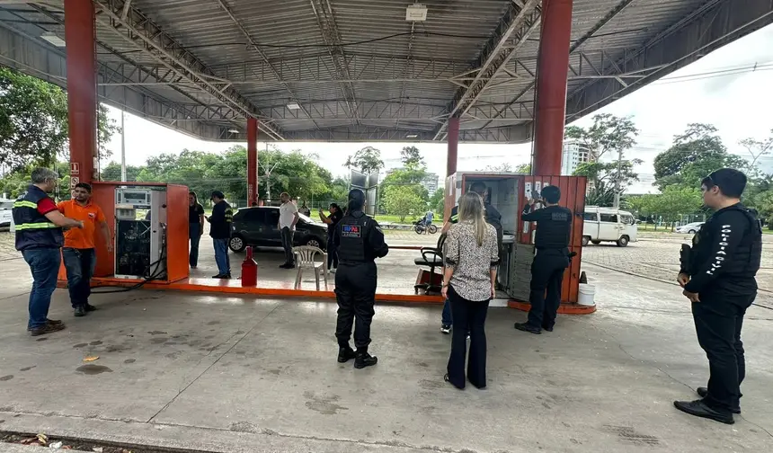 Postos fiscalizados no Pará - 