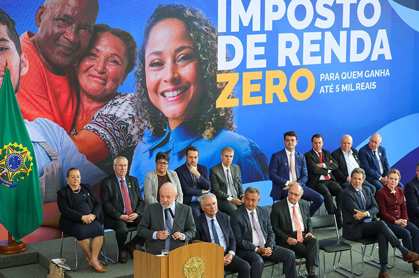 Imagem - Lula sanciona lei de isenção do Imposto de Renda para quem ganha até R$ 5 mil por mês