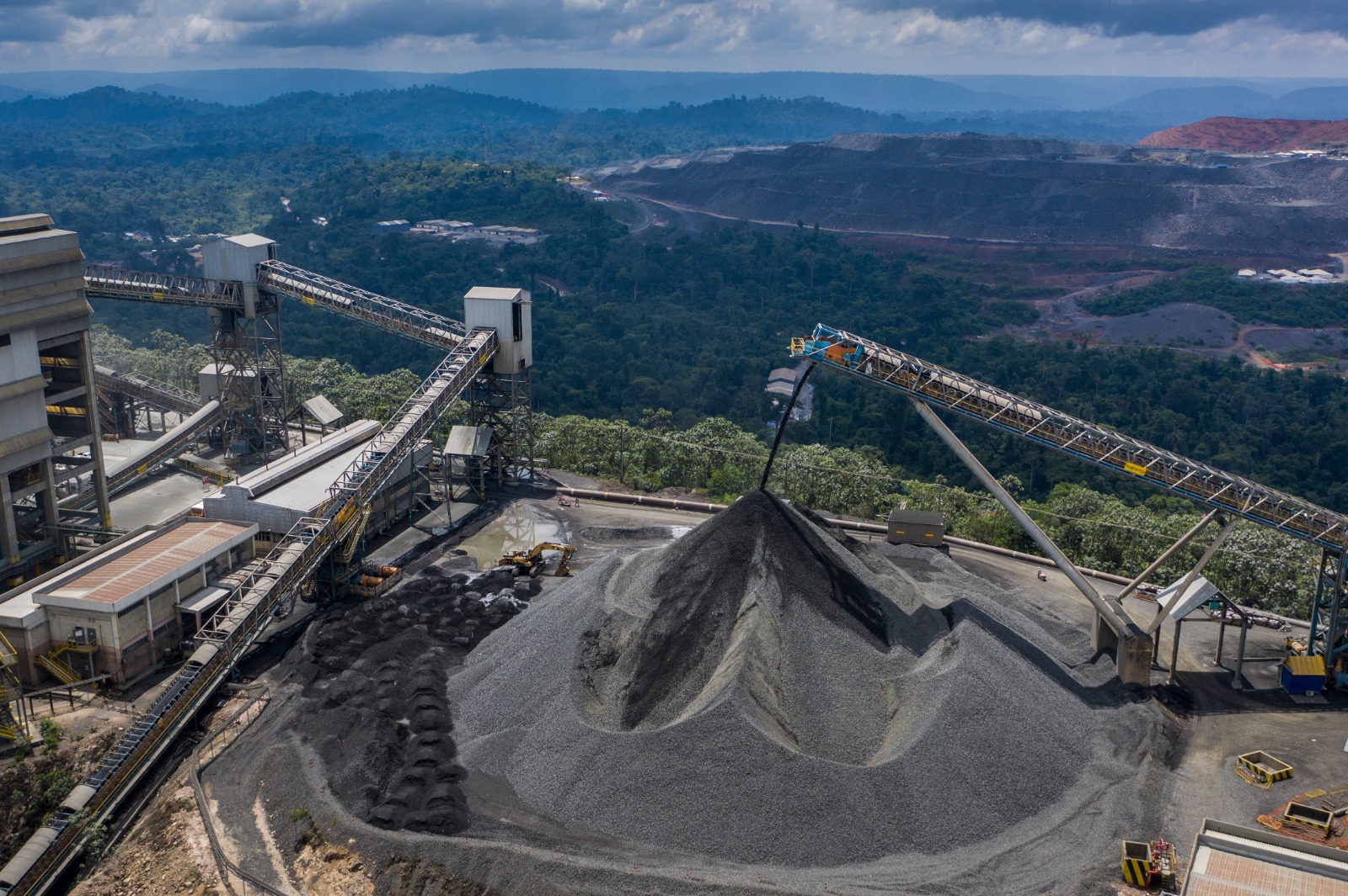 Unidade de mineração Salobo, projeto localizado no sudeste paraense abriga a maior jazida de cobre do Brasil.