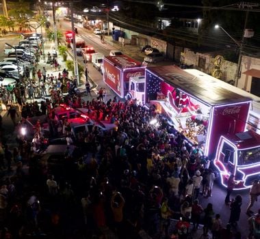 Imagem - Caravana de Natal volta ao Pará com caminhões iluminados e clima de festa