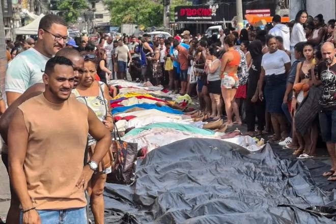 De acordo com a PM do Rio, a operação deriva da análise de imagens registradas pelas câmeras corporais usadas pelos agentes na Operação Contenção