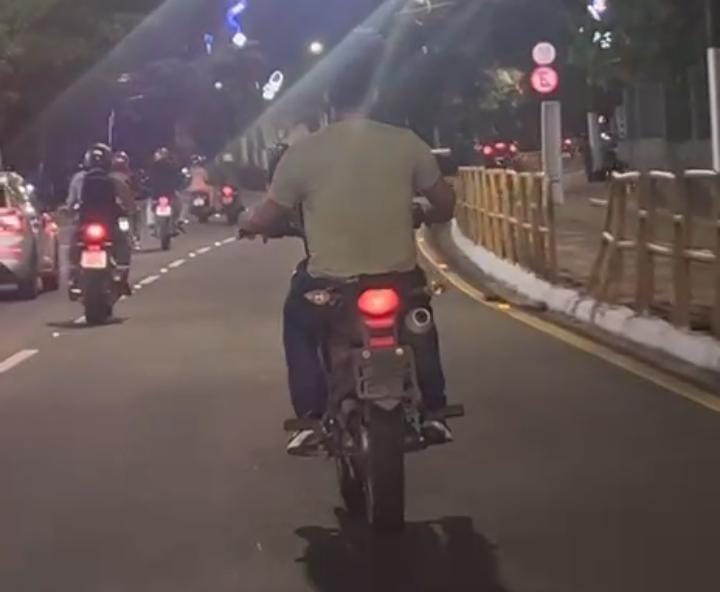 Flagra na avenida Almirante Barroso -