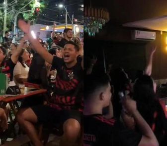 Imagem - Nação rubro-negra comemora tetra da Libertadores em Belém e no interior