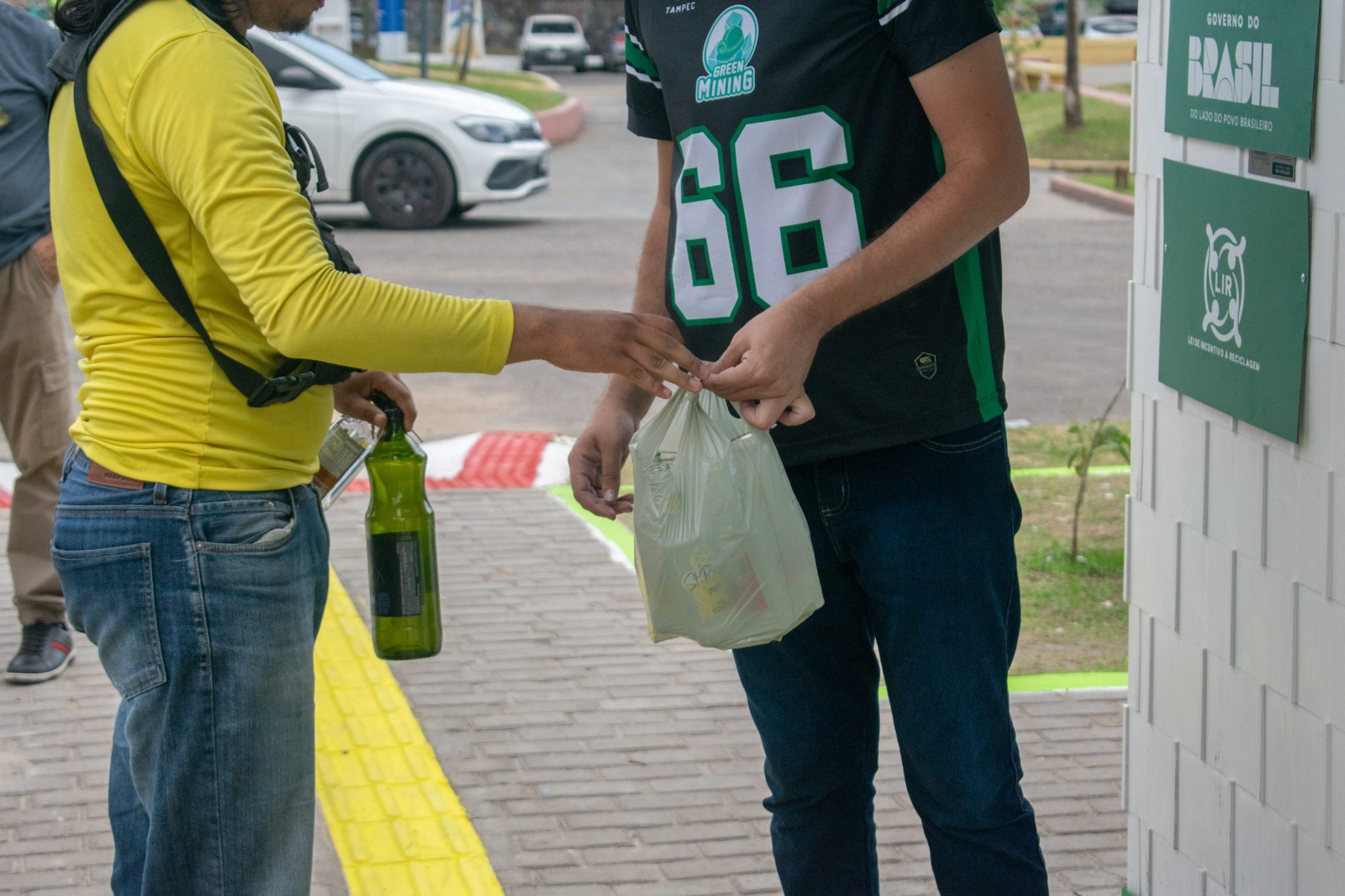 Estação Preço de Fábrica, instalada na Praça Princesa Isabel, no bairro da Condor.