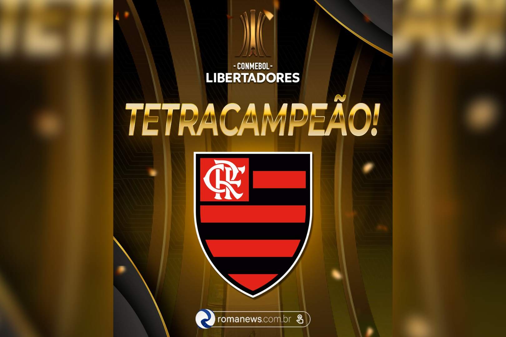 Imagem - Flamengo bate o Palmeiras e é tetracampeão da Libertadores