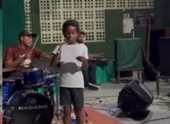 Luiz Gabriel viralizou nas redes sociais - 