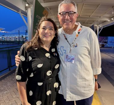 Imagem - Dani Cruz e ministro da saúde em debate pela população paraense